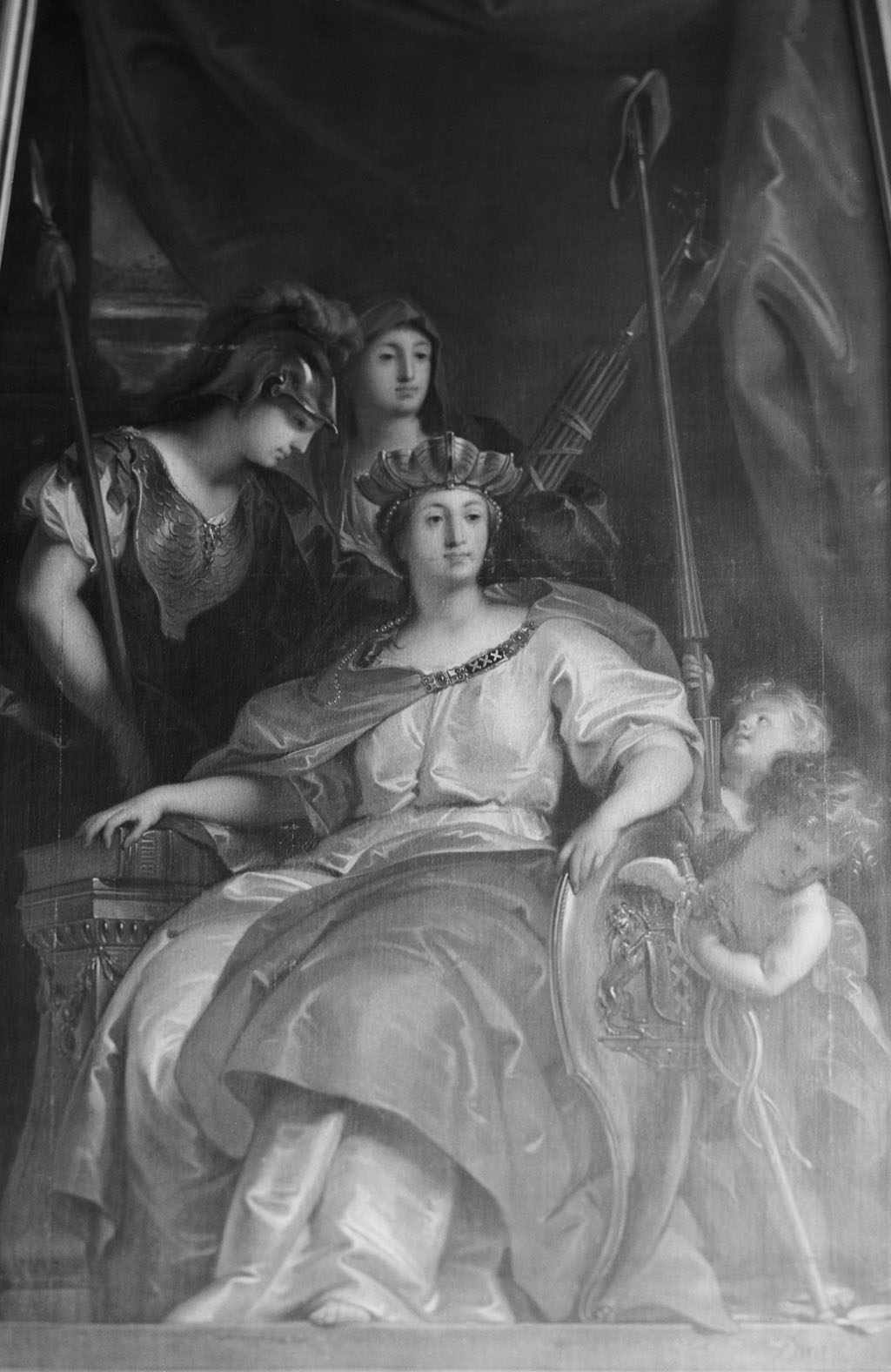 Jacob de Wit, The personification of Amsterdam as a lady