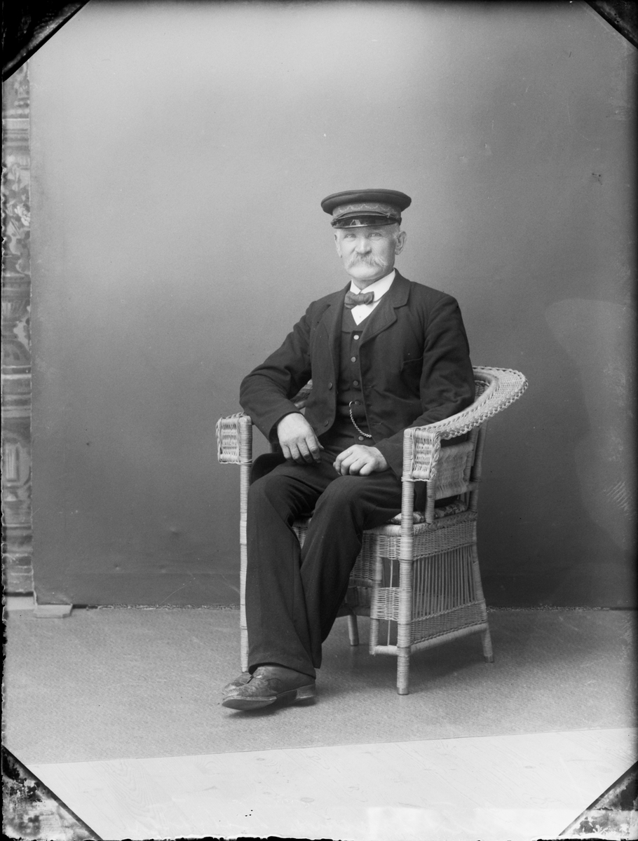 Skötsner-Edhlund, Ateljéporträtt - Mats Jansson från Vällsätter, Ekeby socken, Uppland