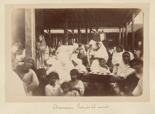Unknown, Asuncion, Interior del mercado