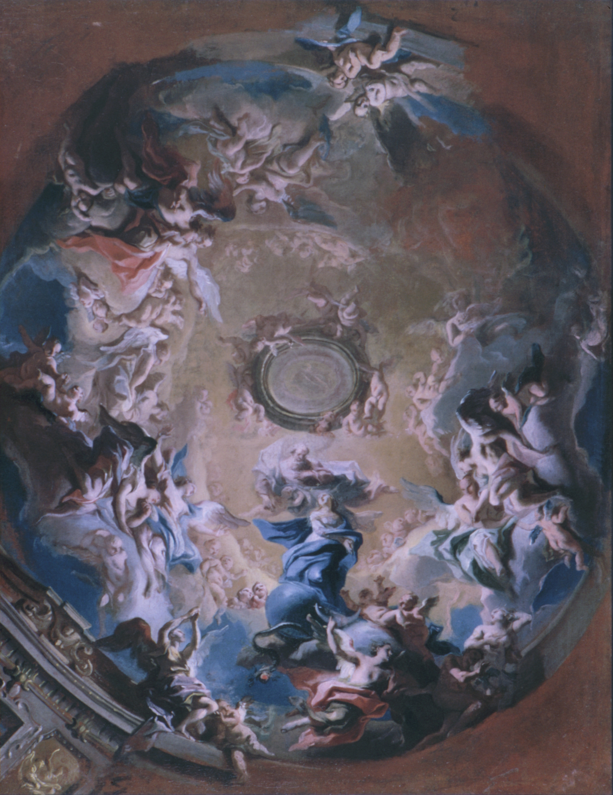 Carlo Carlone, God the Father Receiving the Madonna of the Immaculate Conception