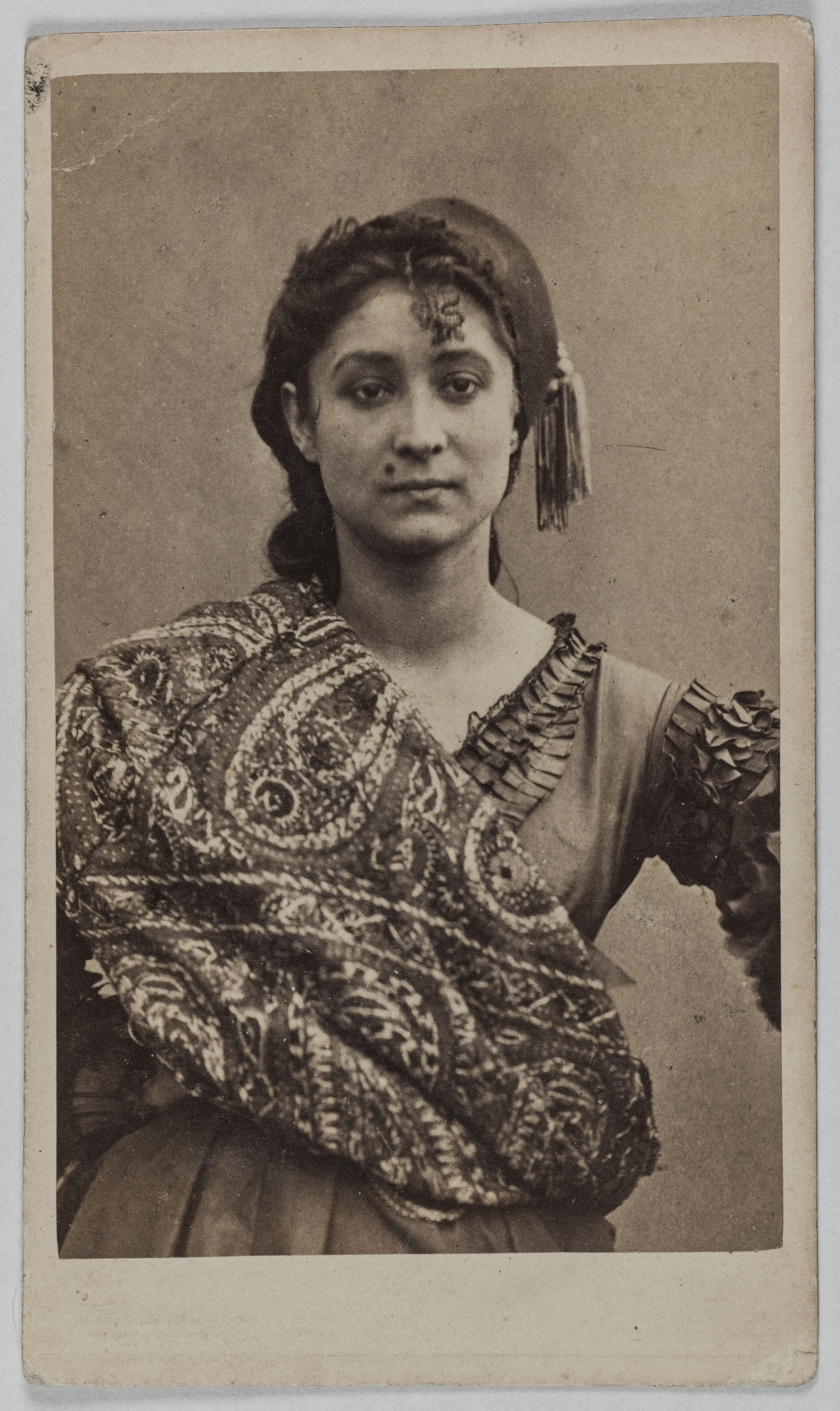 Anonyme, Portrait de Finette, (Joséphine Durwend, dite), (danseuse)