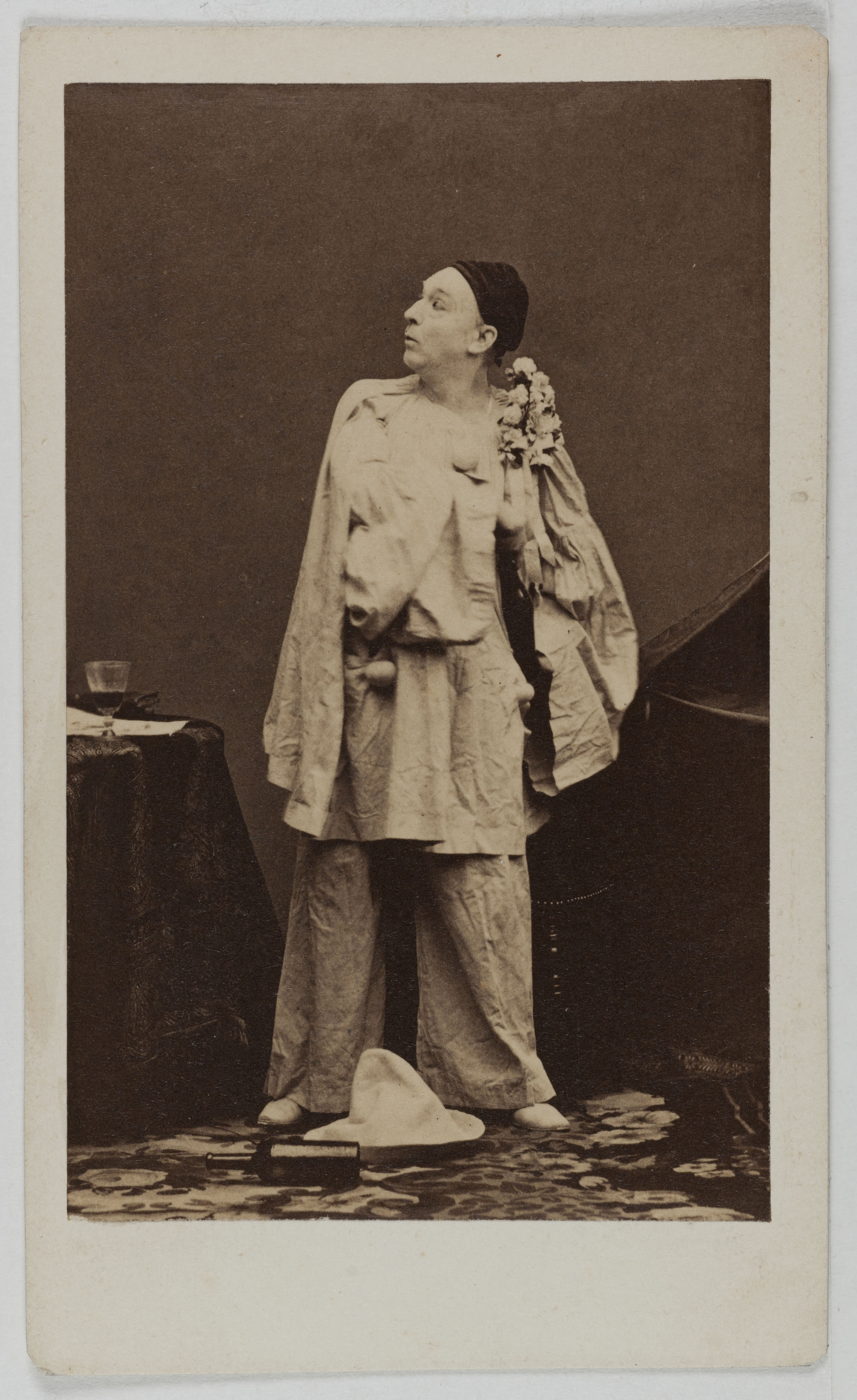 Disderi & Cie, Portrait de Legrand Paul, (Charles-Dominique-Martin Legrand, dit), (1816-1898), (pantomime)