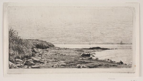 Carl Bloch, Strandparti. Solskin i Havet