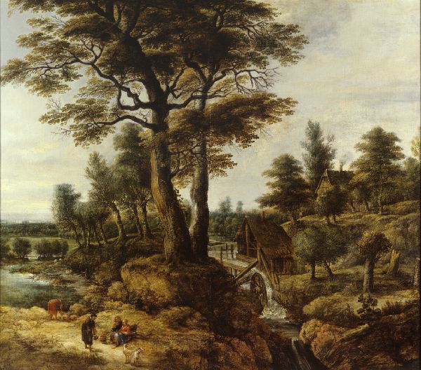 Lucas van Uden, Water Mill