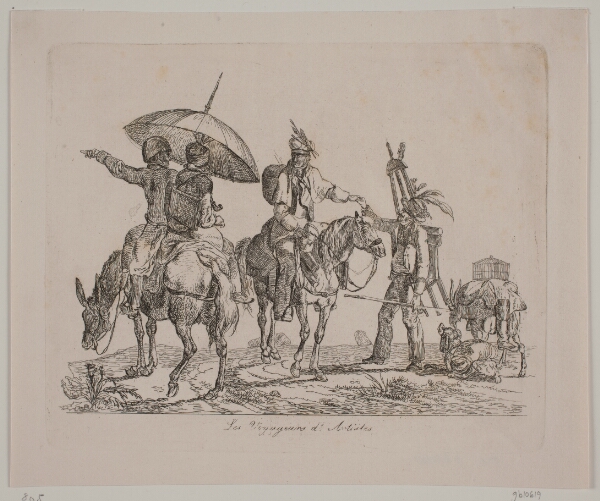 Christian David Gebauer, Les Voyageurs d'Artistes