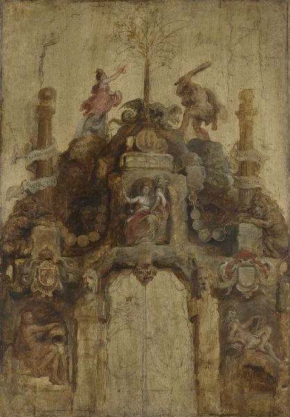Peter Paul Rubens, The Arch of the Mint (front)