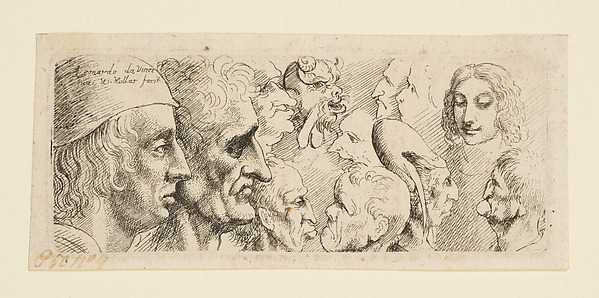 Wenceslaus Hollar, Twelve Heads