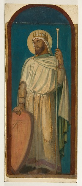 Hippolyte Flandrin, Hezekiah, King of Judah