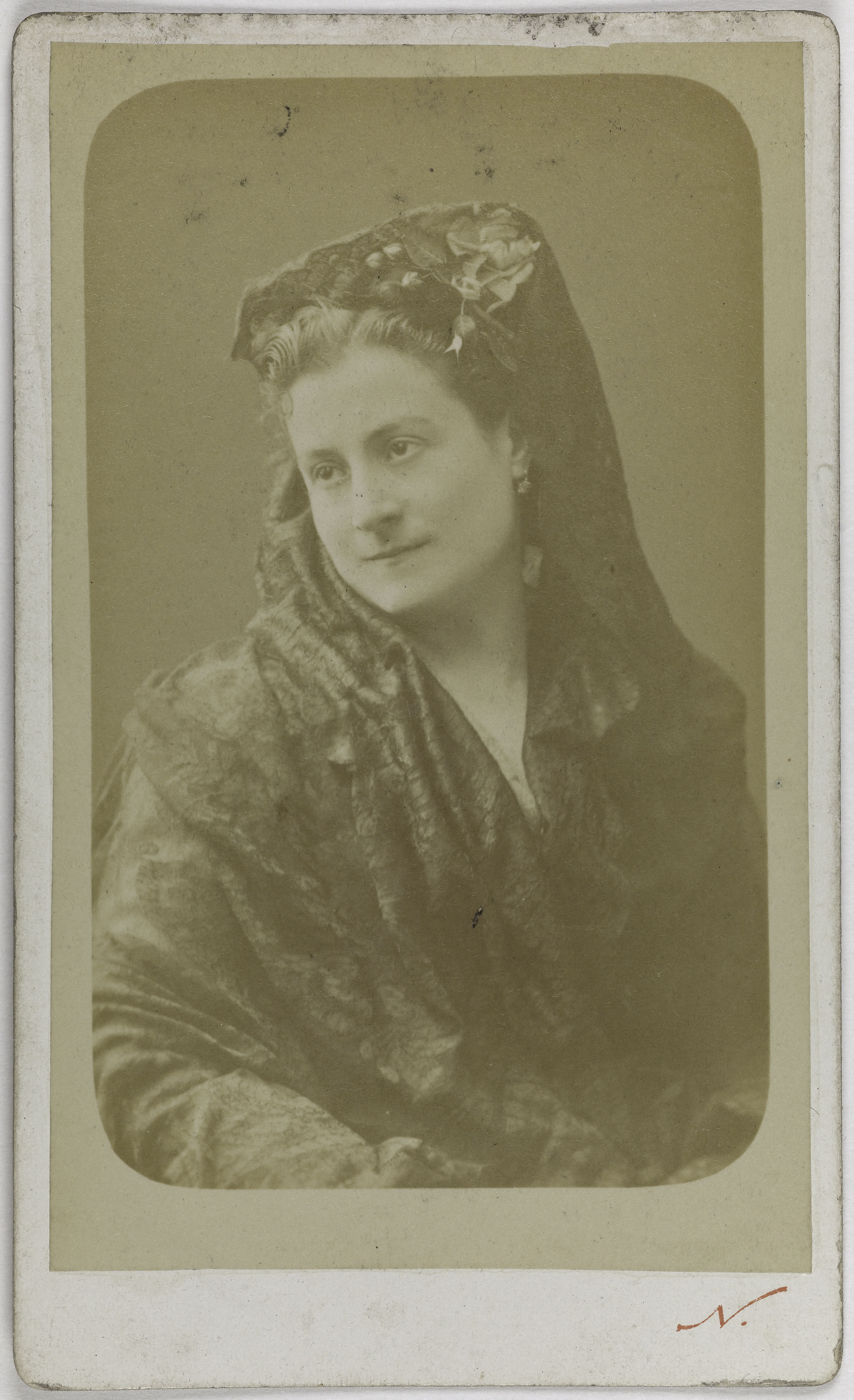 Atelier Nadar, Portrait de Mme Peschard, (née Marie Blanche Renouleau), (-1888), (actrice)