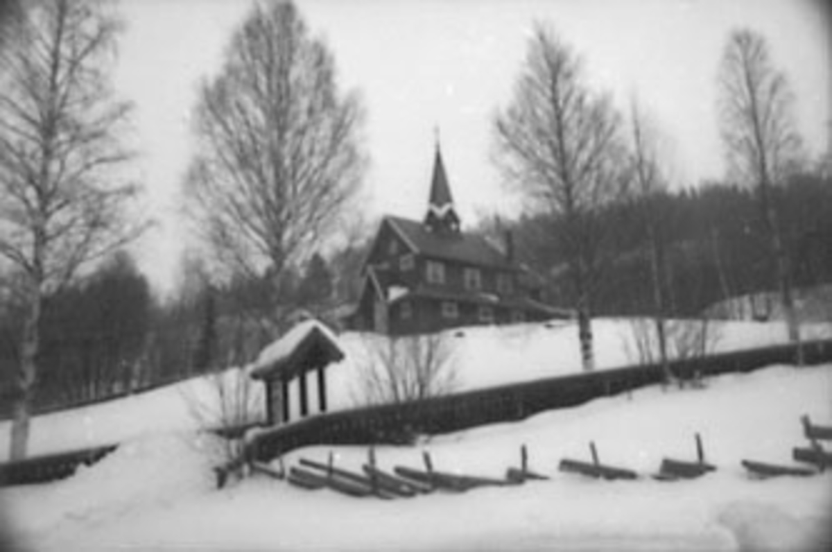 Anno Domkirkeodden, EKSTERIØR STRANDLYKKJA KAPELL, VINTER