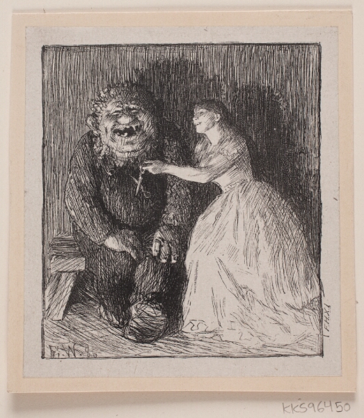 F. Hendriksen, Illustration til "Følgesvenden"