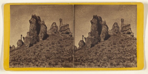 Edward and Henry T. Anthony & Co., General View of Witches Rocks, Echo Canyon. Union Pacific Rail Road.