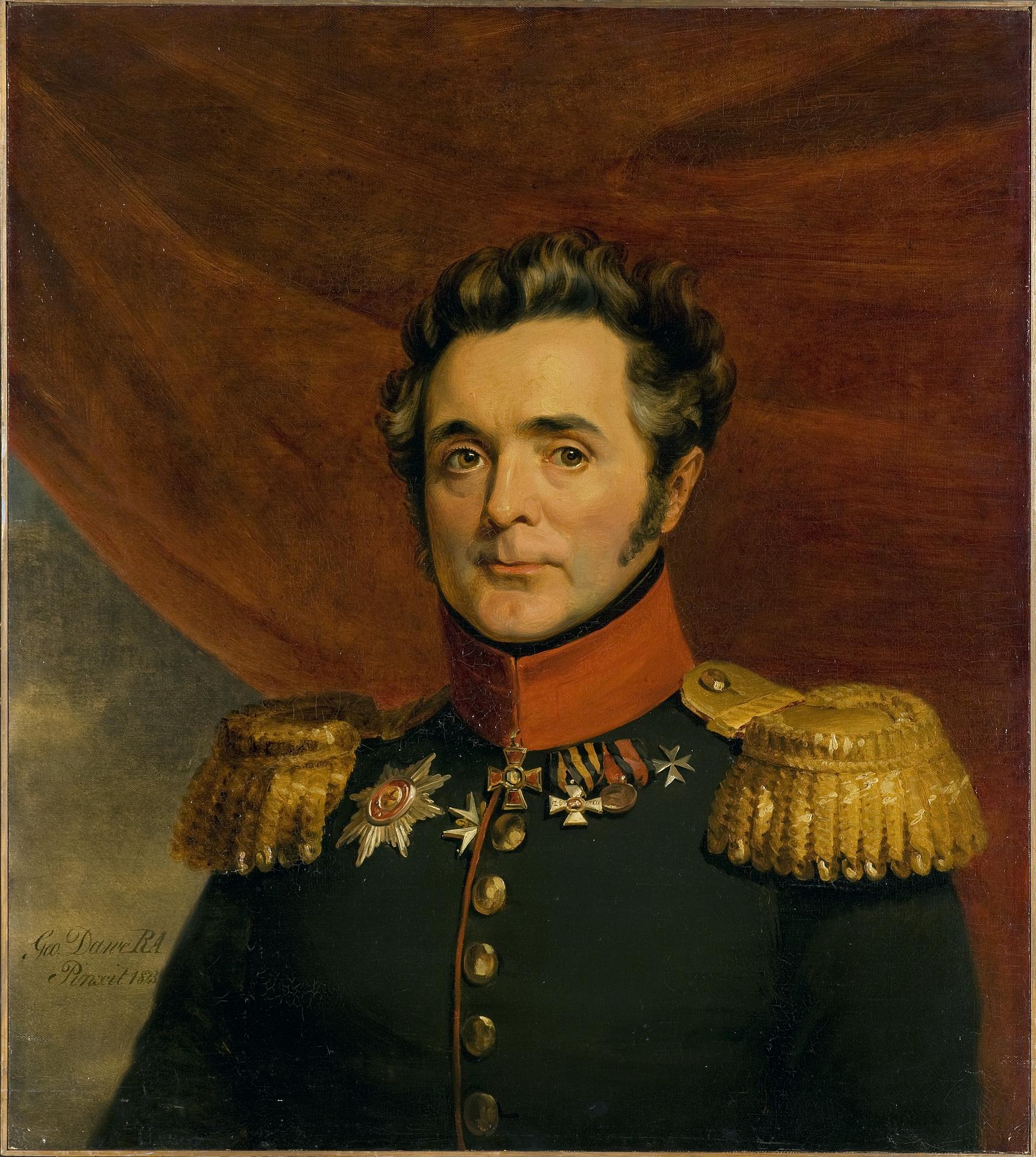 George Dawe, Portrait of Alexander P. Aledinsky (1775-1841)