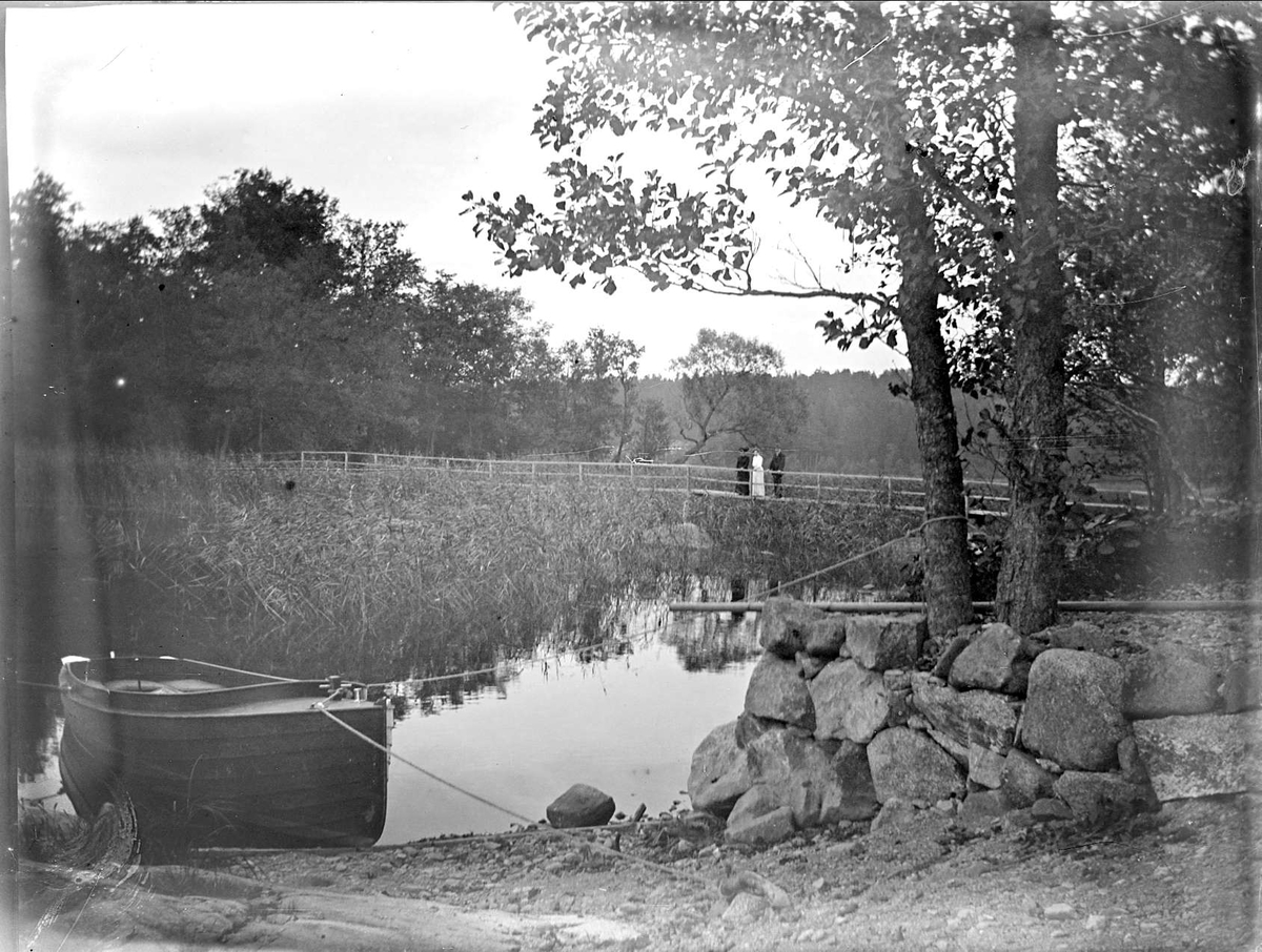 August Fredrik Schagerström, Ekoln vid Krusenberg, Alsike socken, Uppland september 1910