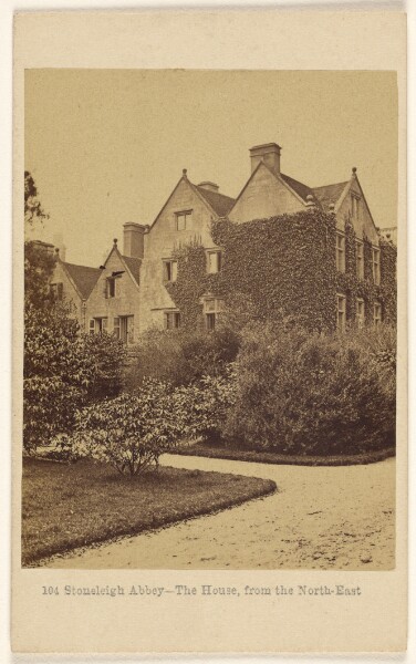 Francis Bedford, Stoneleigh Abbey - The House, from the North-East