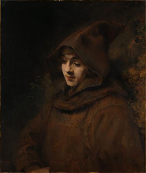 Rembrandt van Rijn, Rembrandts zoon Titus in monniksdracht