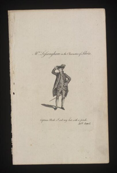 Unknown, Mrs Lessingham in the character of Silvia