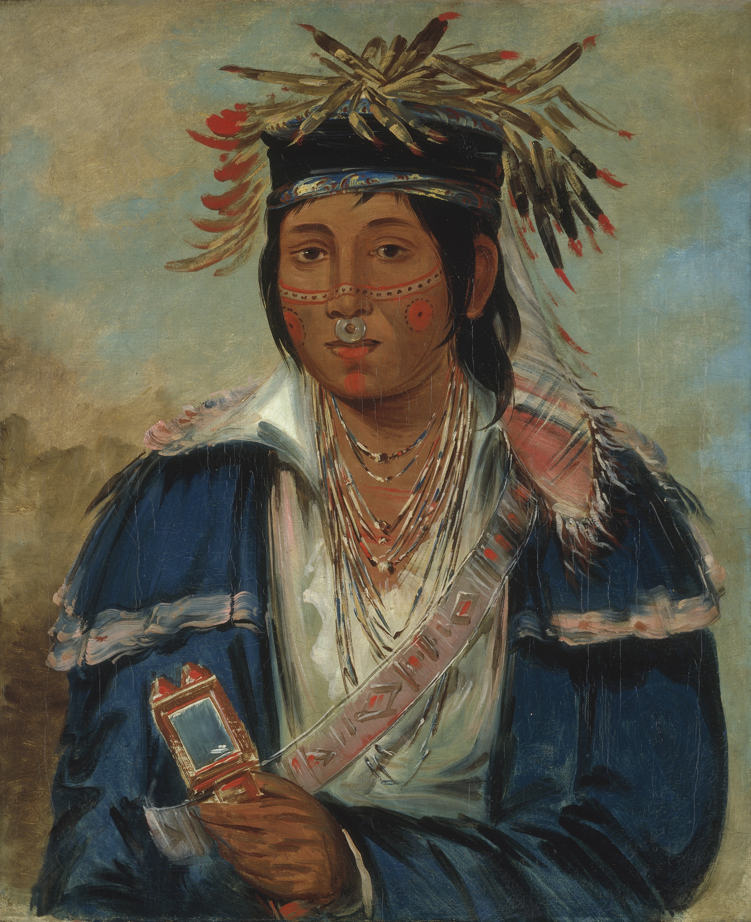 George Catlin, Kee-mo-rá-nia, No English, a Dandy