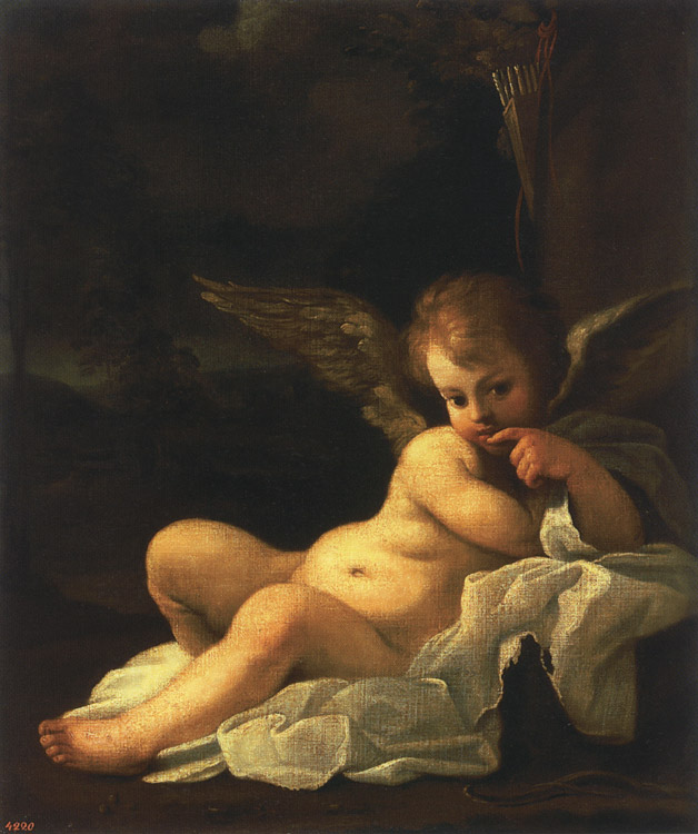 Bartolomeo Schedoni, Cupid in a Landscape