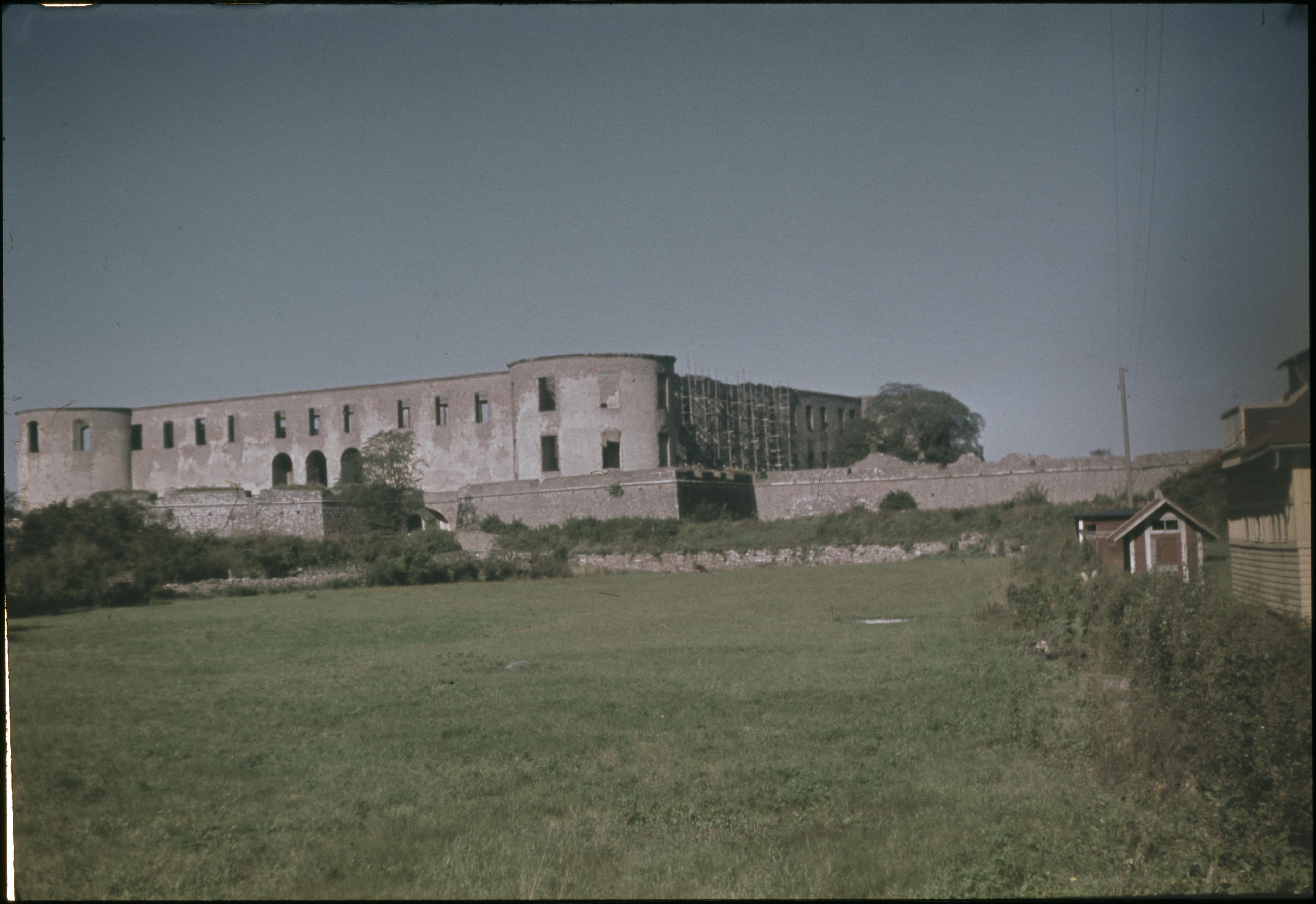 Fredrik Bruno, Borgholms slottsruin