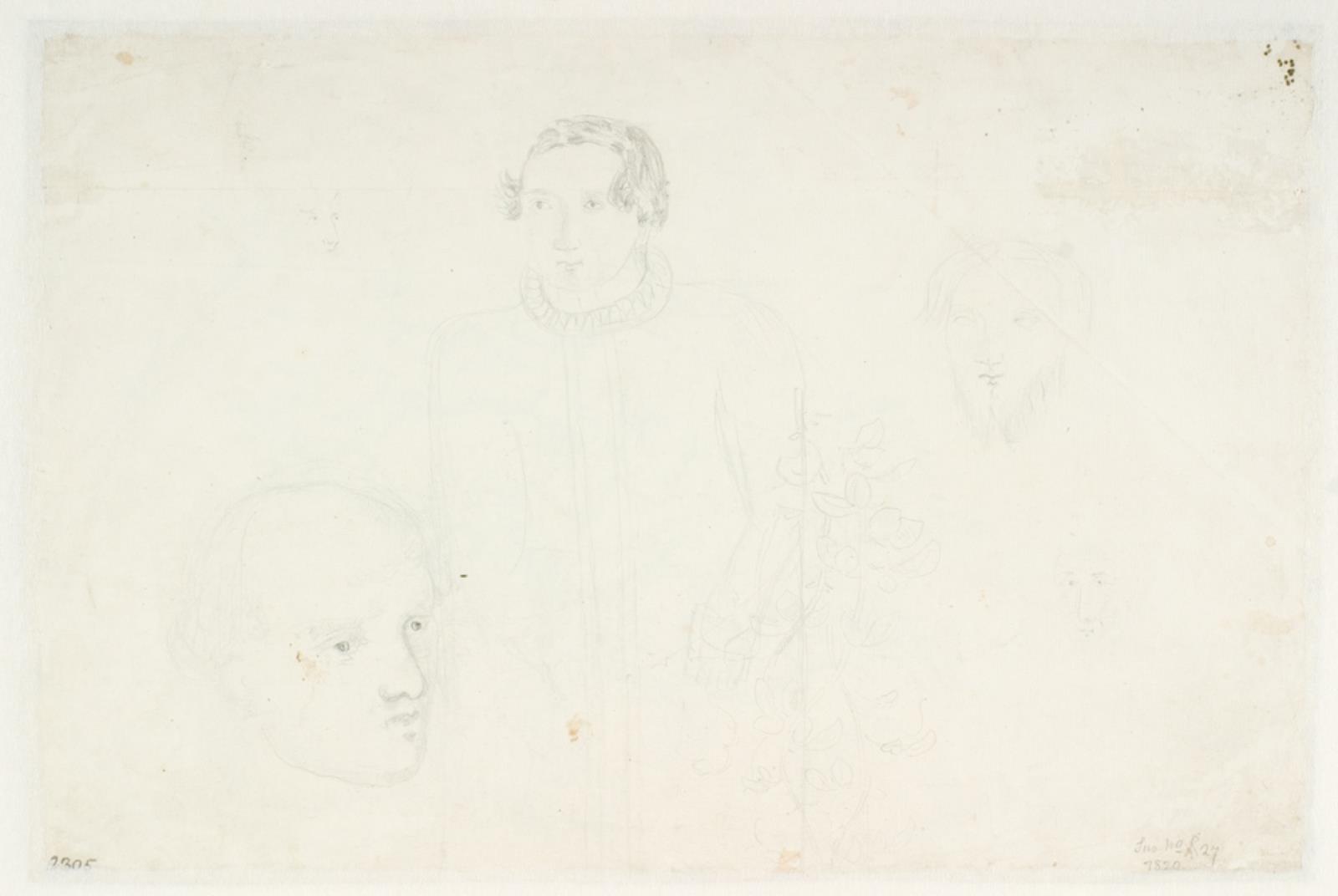 Dankvart Dreyer, Figurstudier