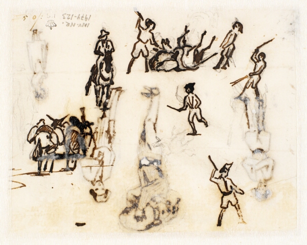 Martinus Rørbye, Italienske figurstudier
