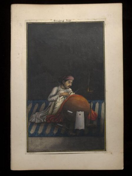Unknown, An album containing fifty-three drawings depicting occupations.