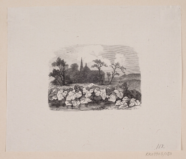 H.P. Hansen, Illustration til "Den lykkelige Familie" i H.C. Andersen, "Eventyr og Historier", Bind 2