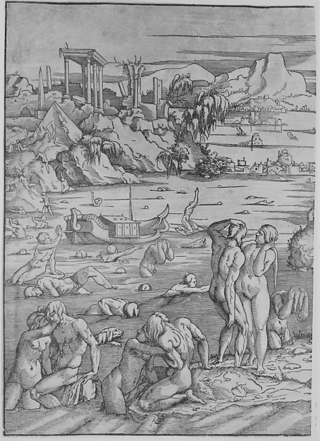 Jan van Scorel, The Deluge