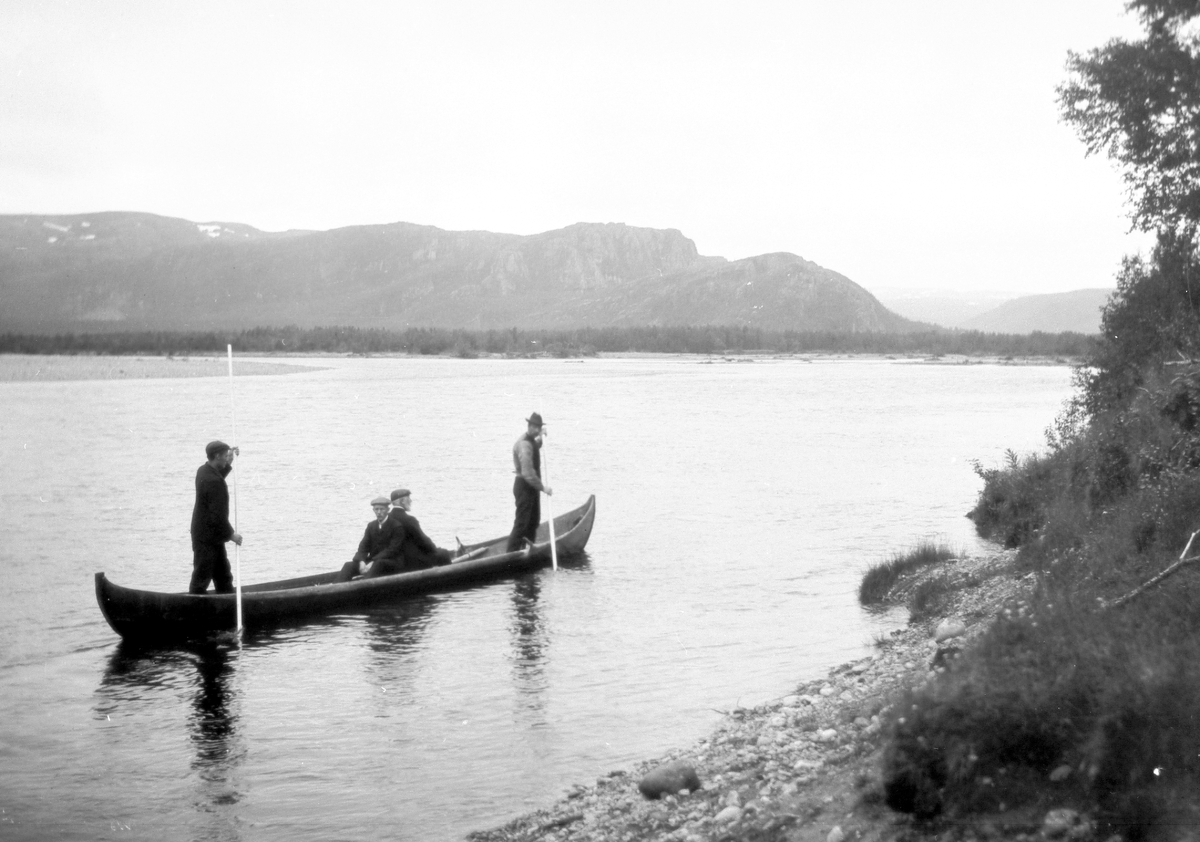 Anders Beer Wilse, Prot: Alten - Stagning på Altenelven 12/7 1906