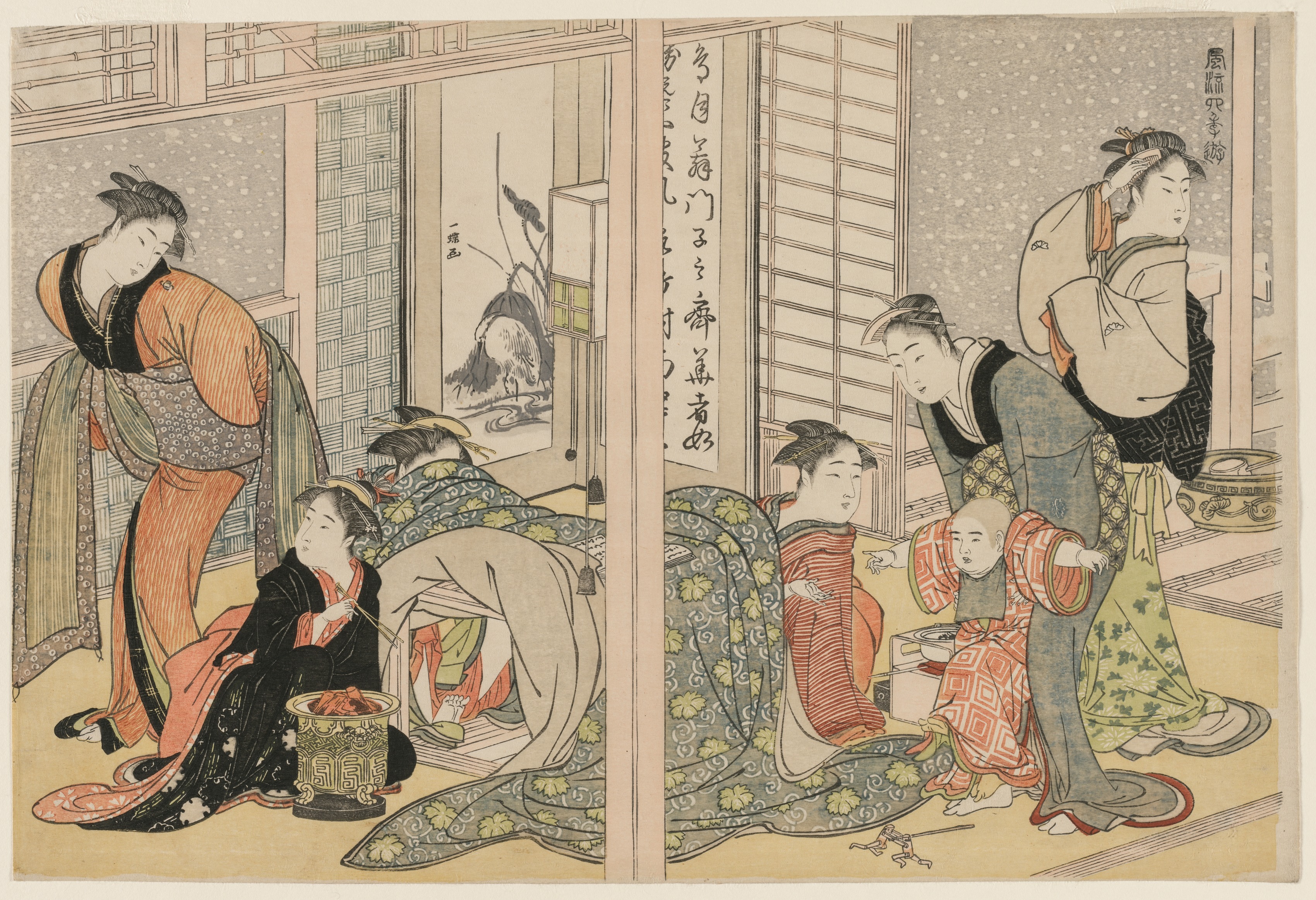 Kitagawa Utamaro, Elegant Pleasures of the Four Seasons