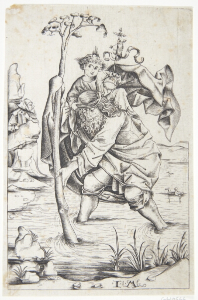 Israhel van Meckenem, Den hellige Chistophorus