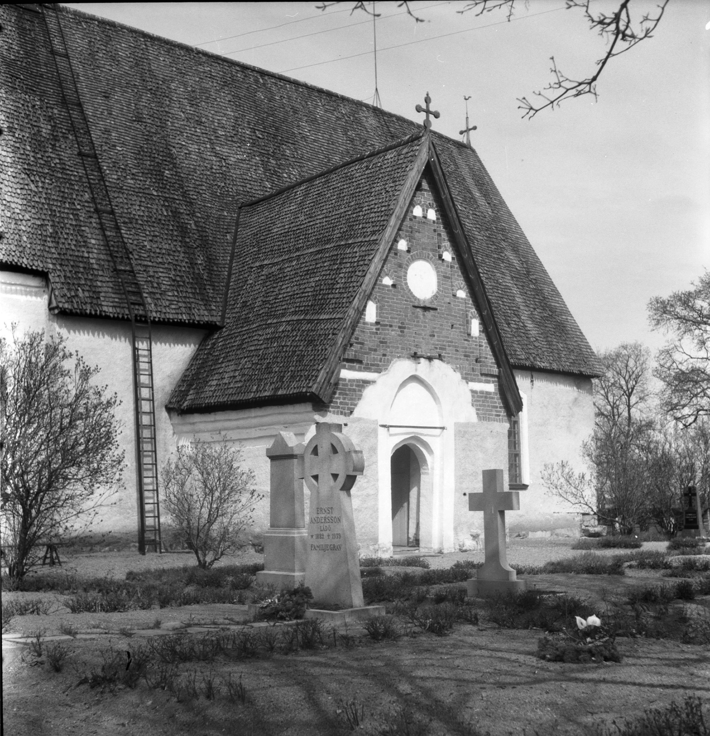Iwar Anderson, Sparrsätra kyrka