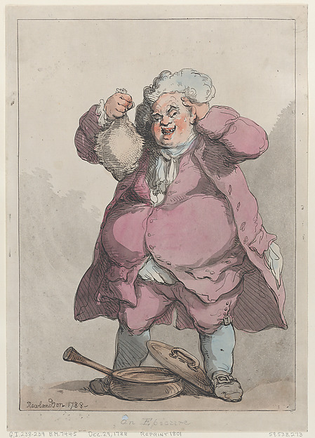 Thomas Rowlandson, An Epicure