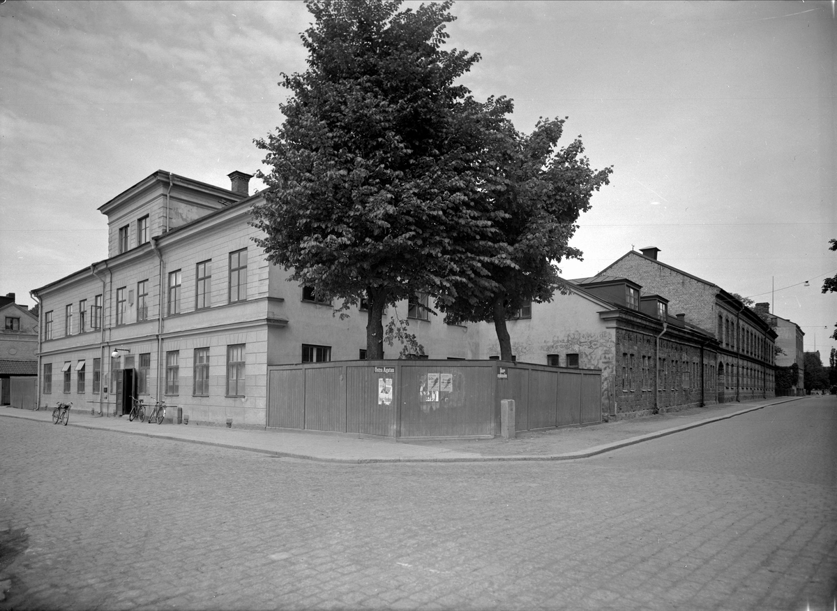 Paul Sandberg, Korsningen Östra Ågatan - Hamnesplanaden, Uppsala 1939