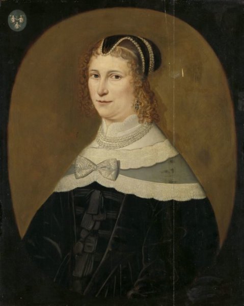 anonymous, Portrait of a Woman, called Theodora de Visscher, Wife of Jacob Rijswijk