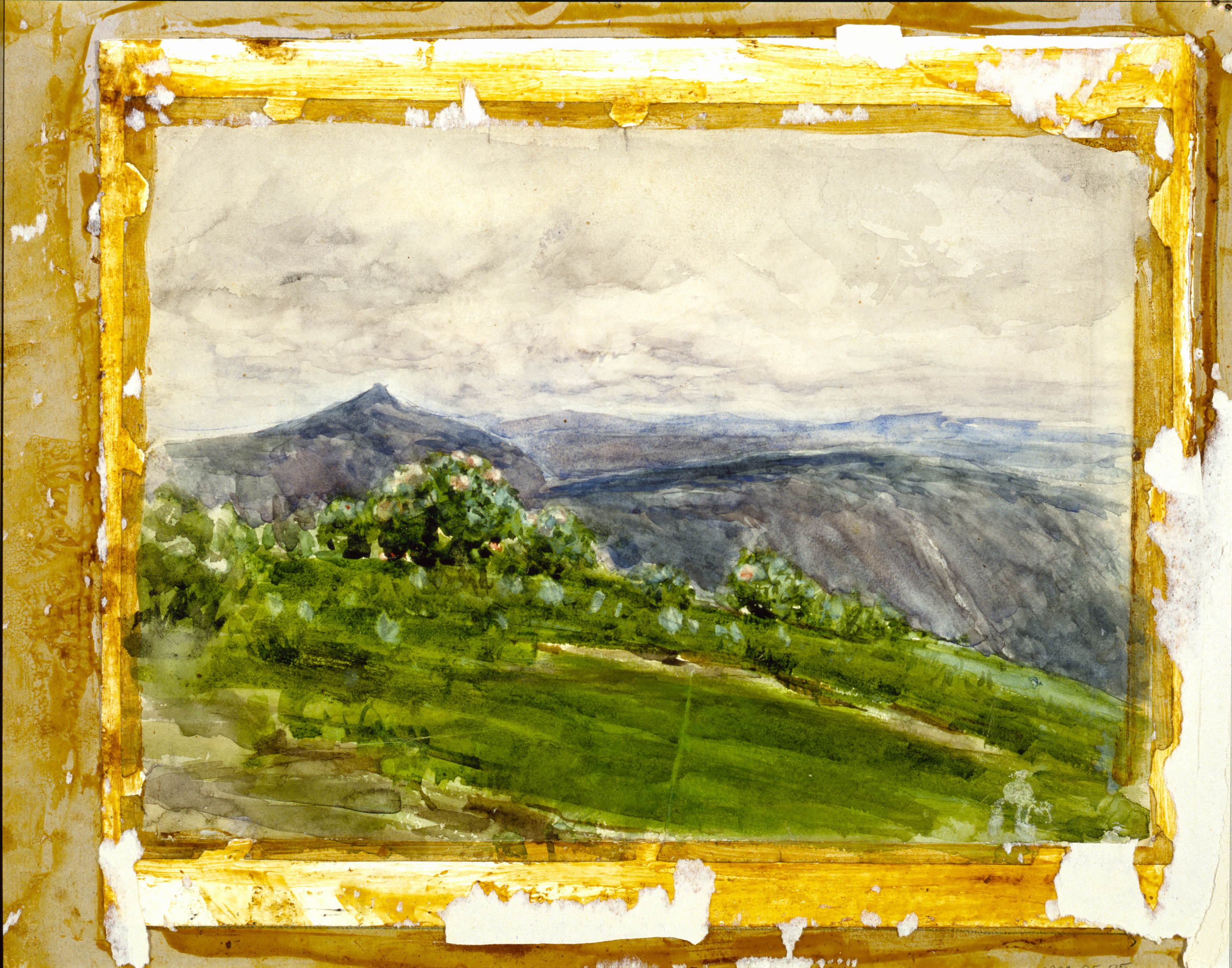 Henry Ossawa Tanner, Mountain Landscape, Highlands, North Carolina