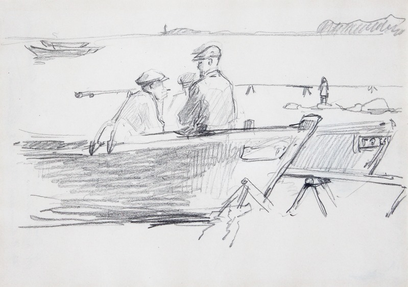 Eduard (autor) Einmann, Tagasi sadamas