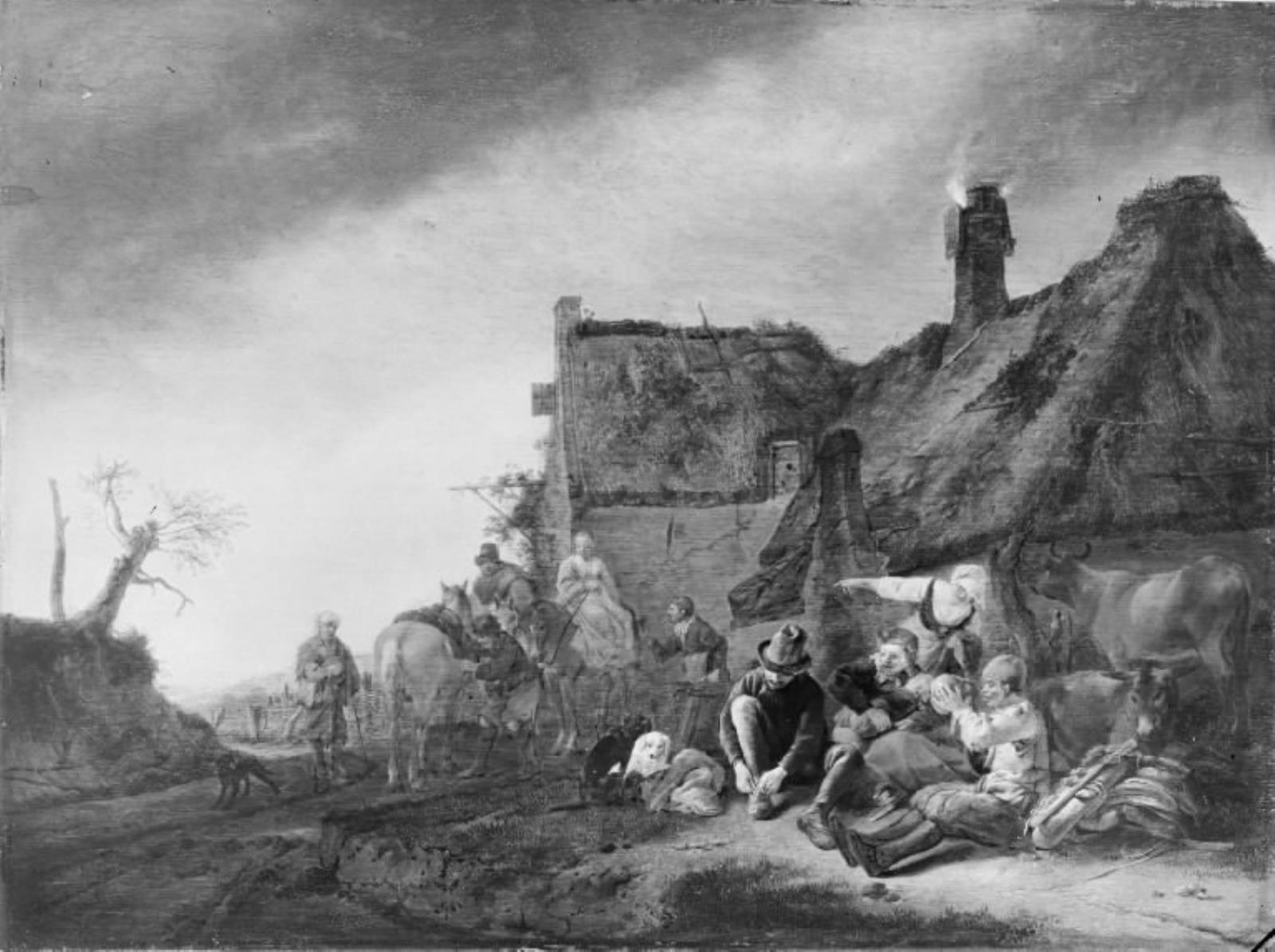 Philips Wouwerman, Udenfor kroen