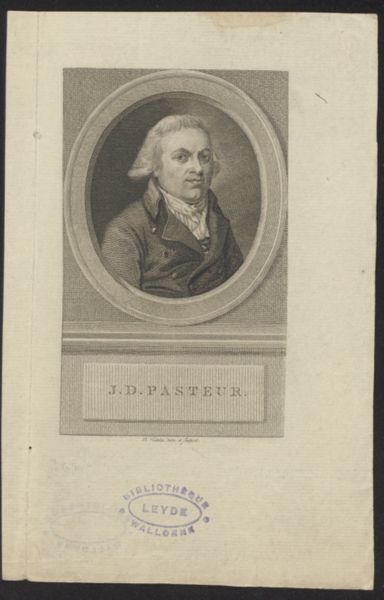 Reinier Vinkeles, Portrait of J.D. Pasteur