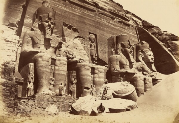 Antonio Beato, [Nubia - Temple of Abu Simbel]