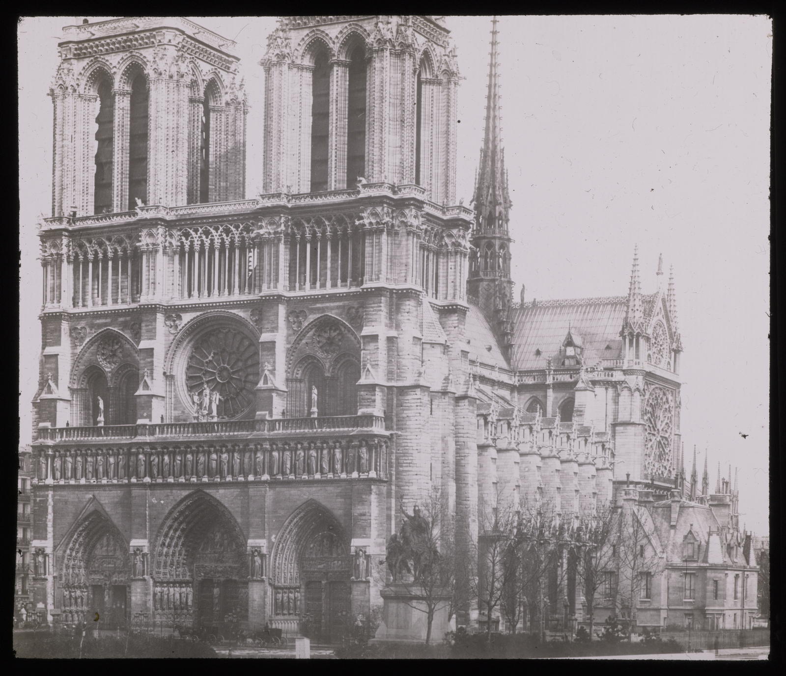 Desconegut, Paris. Notre Dame, lado S.O. Esteva Marata, J.