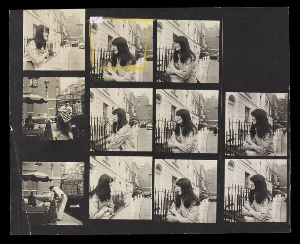 Hardy, Bert, Contact sheet - Chelsea