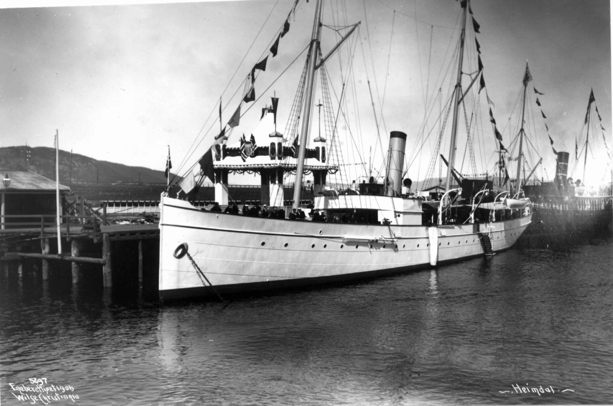 Anders Beer Wilse, Kong Haakon`s Kroningsferd