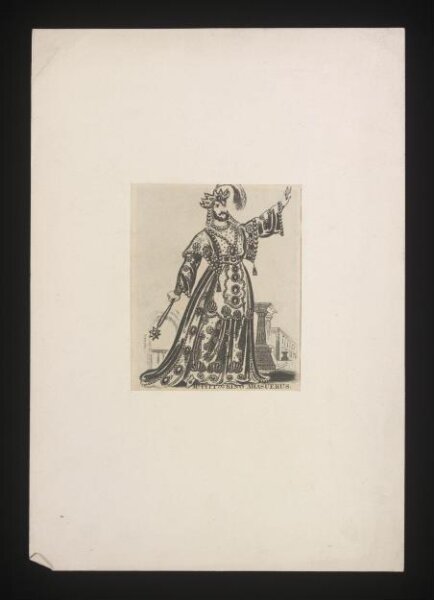 Unknown, Mr Pitt as King Ahasuerus