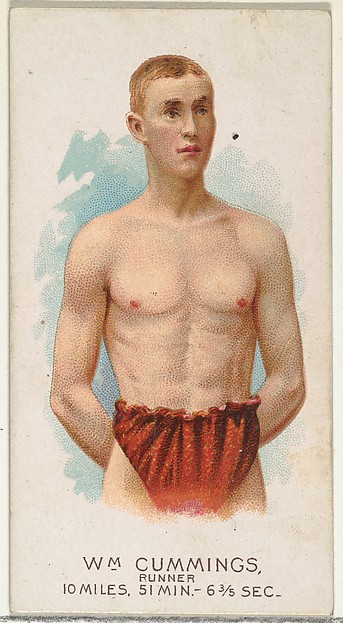 Allen & Ginter, William Cummings, Runner, from World's Champions, Series 2 (N29) for Allen & Ginter Cigarettes