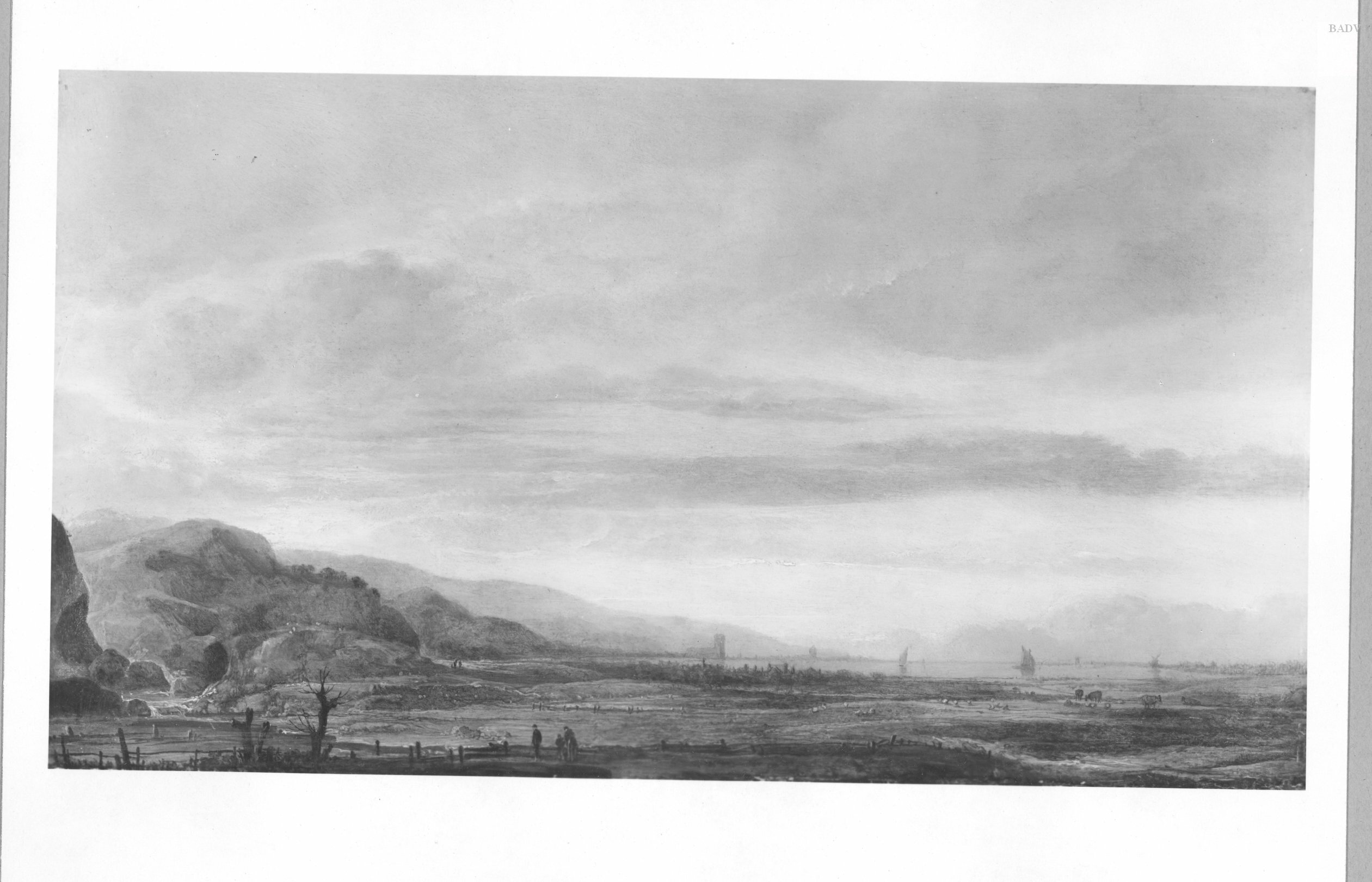 Aert van der Neer, Landscape with the sea