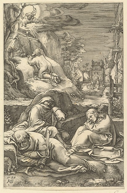 Anonymous, The Agony in the Garden, from "The Passion of Christ"