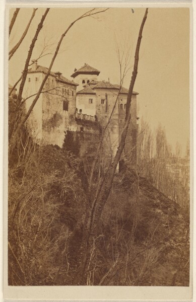 Unknown, [Close view of The Alhambra, Granada, Spain]