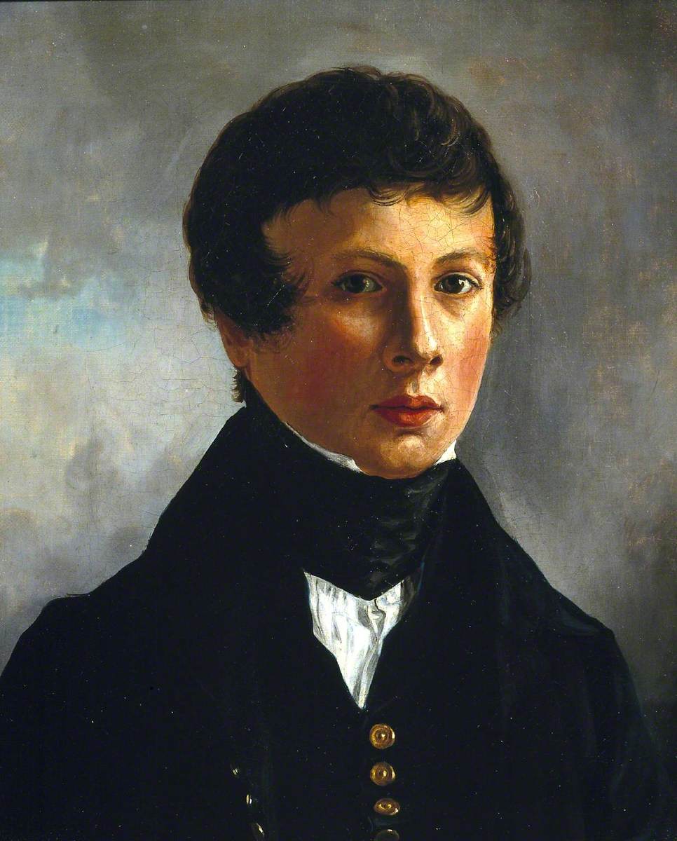 Alfred Stevens, Self-Portrait at the Age of 14